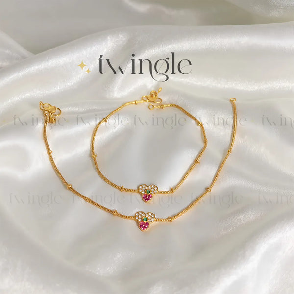 Flower Chain Anklet