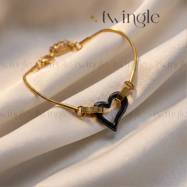 Heart Link Bracelet