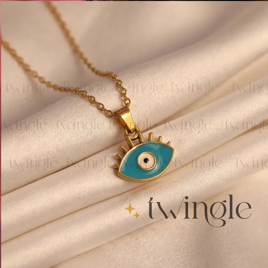 Evil Eye Pendant Chain