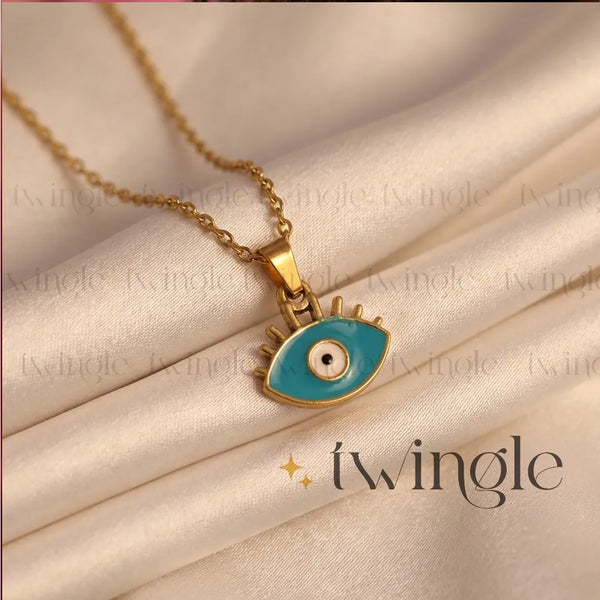 Evil Eye Pendant Chain