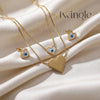 Twin Flame Necklace Set