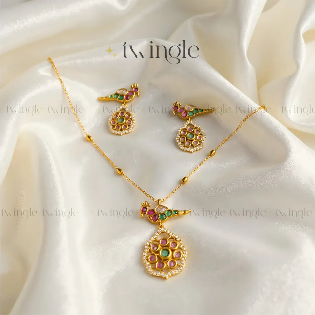 Parvana Jadau Necklace Set