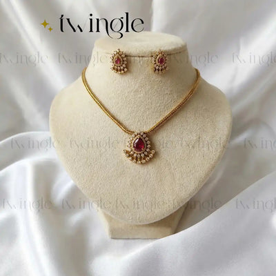 Navya AD Pendant Chain Set (KIDS)