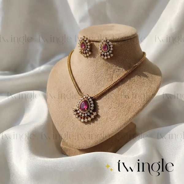 Navya AD Pendant Chain Set (KIDS)