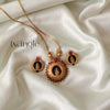 Sooryalakshmi Pendant Necklace Set